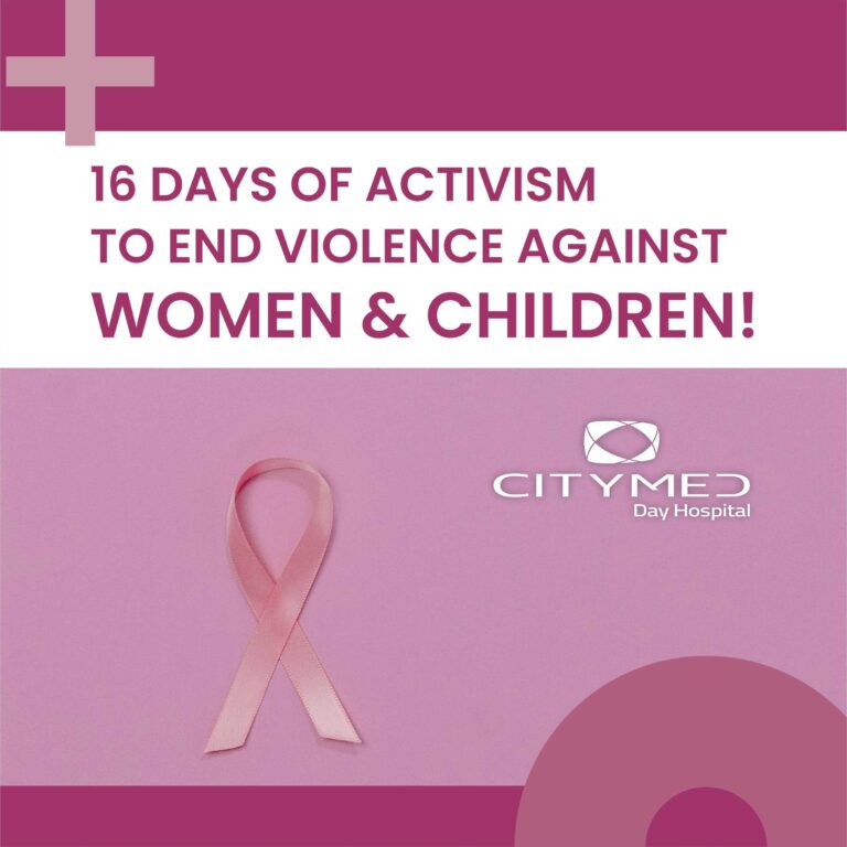 16 Days of Activism for No Violence against Women and Children - CityMed